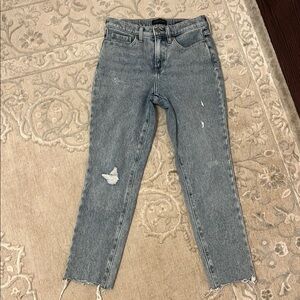 Banana Republic Gray Ankle Cropped Jeans